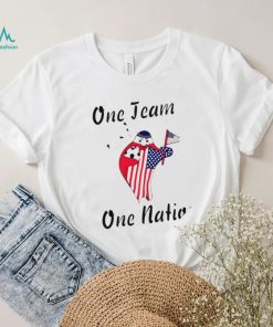 World Cup 2022 Qatar mascot La’eeb one team one nation American flag shirt
