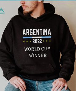 World Cup Winner Argentina 2022 shirt