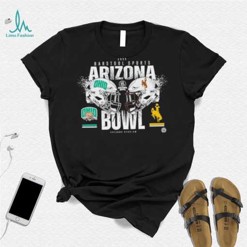 Wyoming Cowboys Vs Ohio Bobcats 2022 Barstool Sports Arizona Bowl Shirt