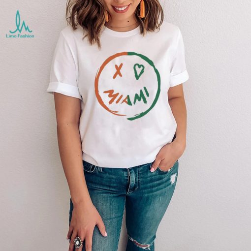 X Love Miami Smiley Shirt
