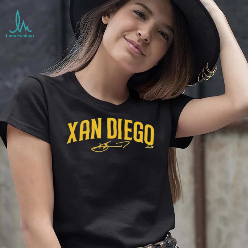 Xander Bogaerts - Xan Diego Modern - San Diego Baseball Tee Shirt