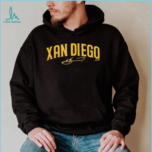 Xander Bogaerts – Xan Diego Modern – San Diego Baseball T Shirt