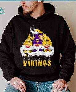 Xmas Mery Christmas Gnomies Minnesota Vikings Christmas T Shirt