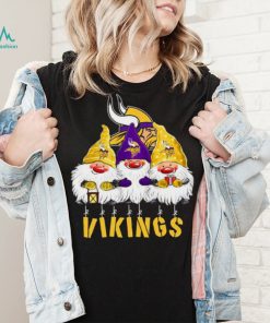 Xmas Mery Christmas Gnomies Minnesota Vikings Christmas T Shirt