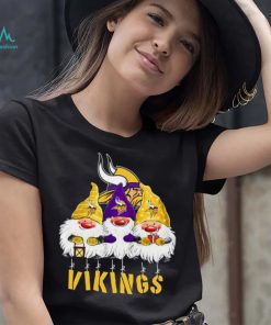 Xmas Mery Christmas Gnomies Minnesota Vikings Christmas T Shirt