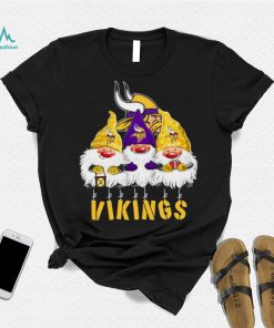 Xmas Mery Christmas Gnomies Minnesota Vikings Christmas T Shirt