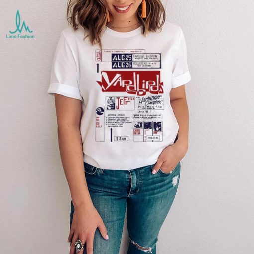 Yardbirds The Concert For Your Love Shirt