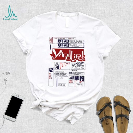 Yardbirds The Concert For Your Love Shirt