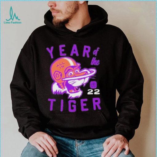 Year of the tiger 2022 clemson tigers shirt