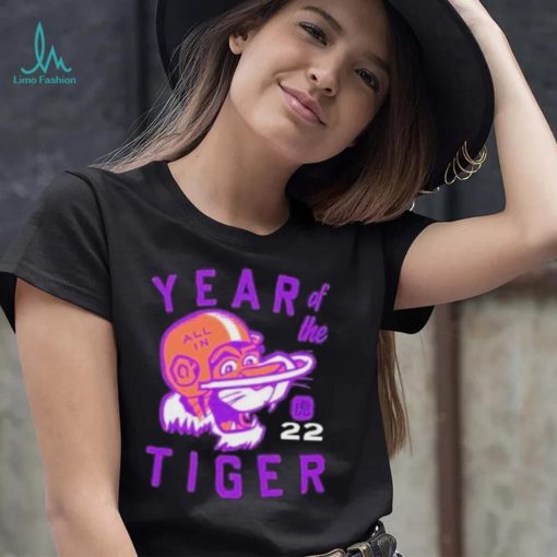 Year of the tiger 2022 clemson tigers shirt