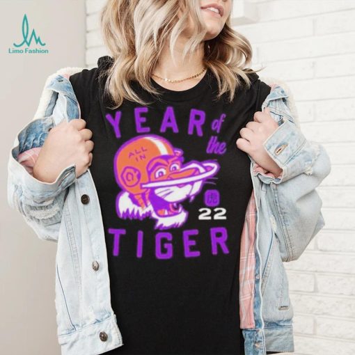 Year of the tiger 2022 clemson tigers shirt