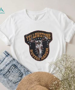 Yellowstone TV Show Cattle skull logo shirt