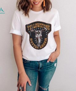 Yellowstone TV Show Cattle skull logo shirt