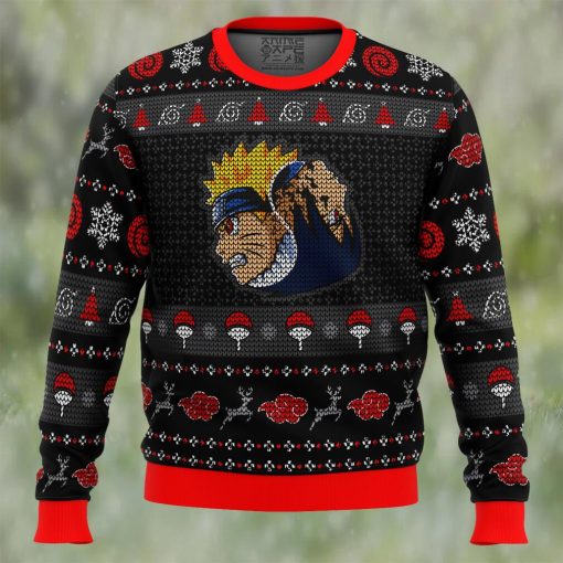 Yin Yang Naruto Sasuke Ugly Christmas Sweater