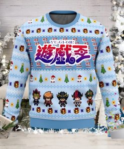 Yu Gi Oh Character Sprites Ugly Christmas Sweater