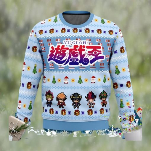 Yu Gi Oh Character Sprites Ugly Christmas Sweater