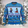 Cook Galaxy Black Ugly Christmas Sweater