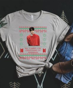 bts jungkook christmas ugly sweater t shirt t shirt