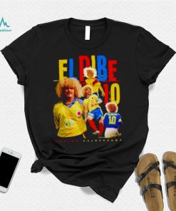 el Pibe Carlos Valderrama soccer shirt