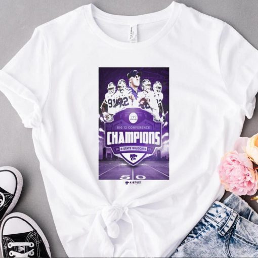 kansas state wildcats big 12 conferce champions 2022 t shirt t shirt