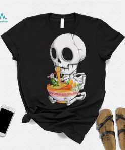 kawaii japanese anime Skeleton Halloween ramen Food Lovers Classic Shirt