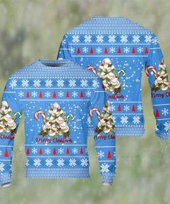 merry christmas baseball ugly christmas sweater