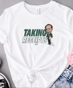 taking receipts for new york football robert saleh t shirt t shirt