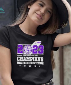 2023 Fiesta Bowl Champions Tcu Horned Frogs matchup shirt