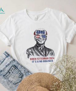 Abraham Lincoln Biden Fetterman 2024 It’s A No Brainer Shirt