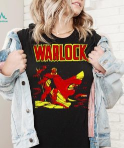 Adam Warlock Red Cape Superhero Marvel Comic Shirt