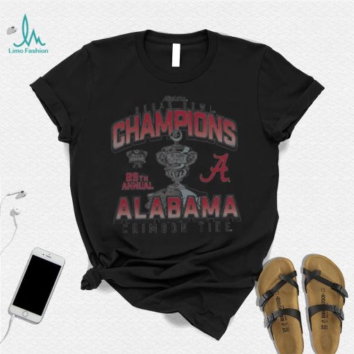 Alabama crimson tide 2022 sugar bowl champions hometown celebration shirt