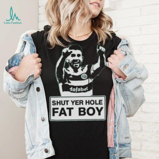 Alfredo Morelos Shut Yer Hole Fat Boy Shirt