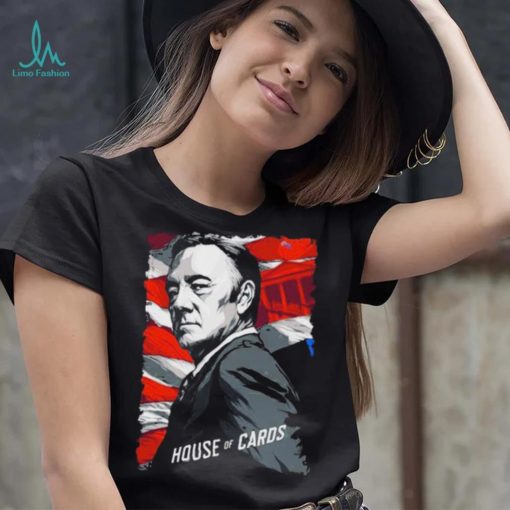 American Flag Art House Of Cards Shirt