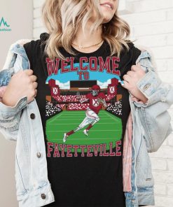 Arkansas Razorbacks Welcome To Fayetteville Shirt