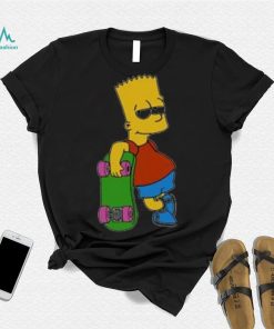 Bart simpson skis shirt