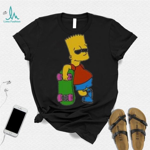 Bart simpson skis shirt