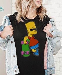 Bart simpson skis shirt