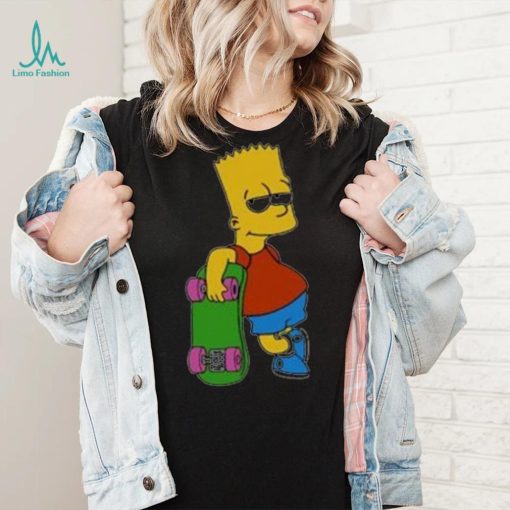 Bart simpson skis shirt