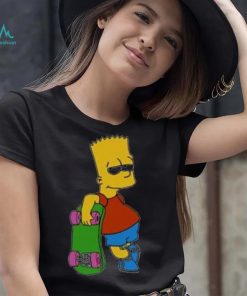 Bart simpson skis shirt