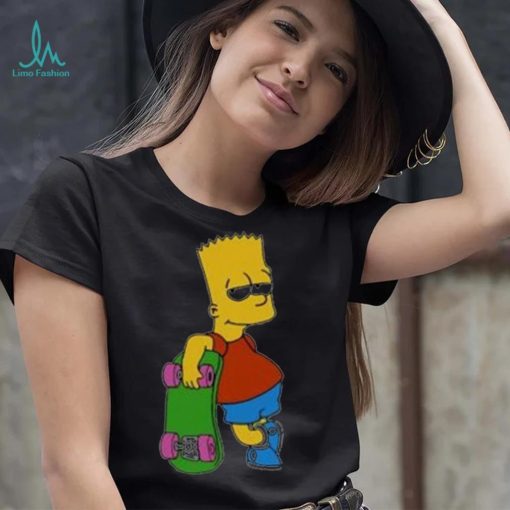 Bart simpson skis shirt