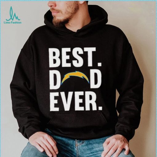 Best Dad Ever Los Angeles Chargers T shirt