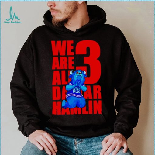 Billy Buffalo We Are All 3 Damar Hamlin Shirt