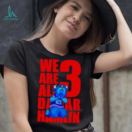 Billy Buffalo We Are All 3 Damar Hamlin Shirt