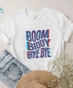 Boom Biddy Bye Bye Old School Hip Hop Quote shirt