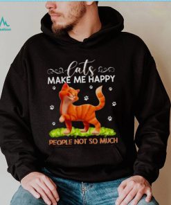 Cats Make Me Happy People Not So Much Shirt 4321c7 0