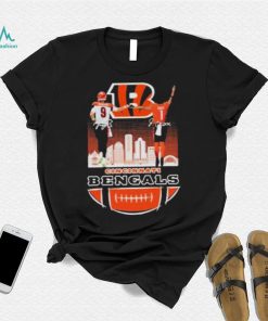 Cincinnati Bengals Joe Burrow And Ja’marr Chase Champions With Signatures T shirt