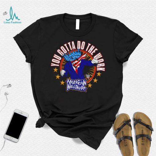 Cody Rhodes gotta do the Work American Nightmare logo shirt