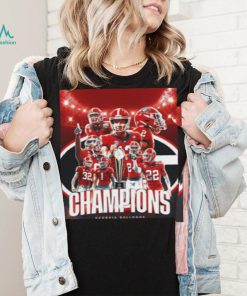College Football Cfp Championship Georgia Bulldogs Back To Back T shirt
