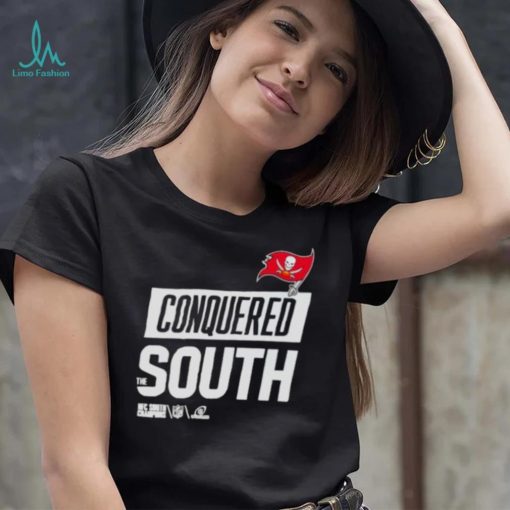 Conquered the south nfc south champions tampa bay buccaneers 2023 shirt