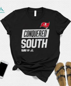 Conquered the south nfc south champions tampa bay buccaneers 2023 shirt